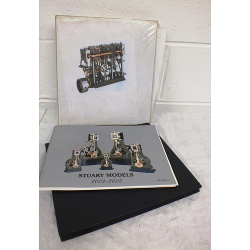 35 - STUART MODELS TRIPLE EXPANSION STEAM ENGINE - WITH ASSEMBLY INSTRUCTIONS AND BOOKLETS