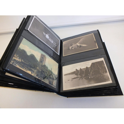 81 - ALBUM WITH 180 POSTCARDS