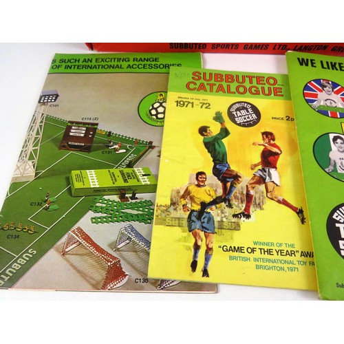 SUBBUTEO NEW WORLD CUP EDITION VINTAGE TABLE SOCCER 1970-71