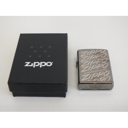 87 - ZIPPO LIGHTER WITH BOX UNUSED AS NEW