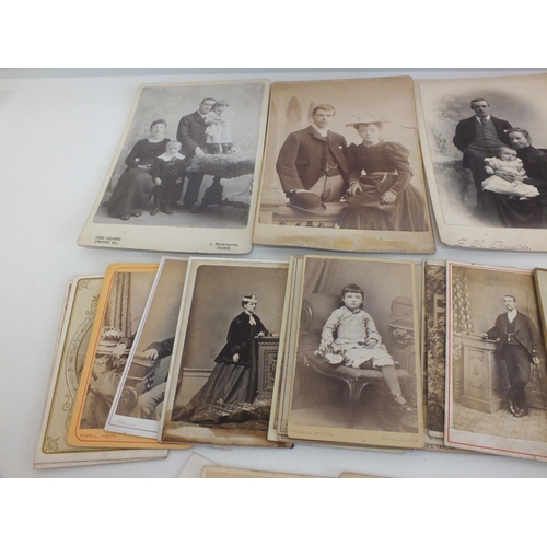 89 - 48 x VICTORIAN ERA PHOTOGRAPHS