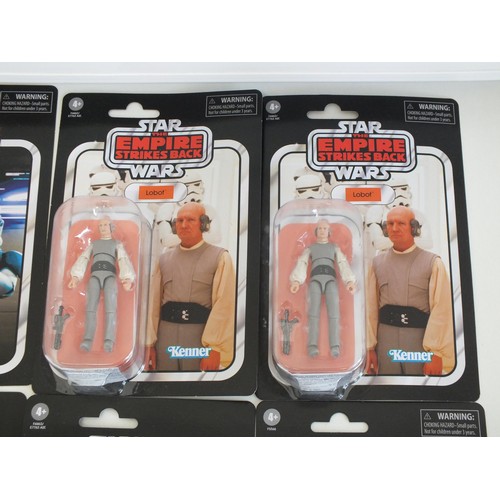 1 - 7 x STAR WARS VINTAGE COLLECTION CARDED FIGURES INCLUDES - THE MANDALORIAN, CLONE TROOPER, BIB FORTU... 