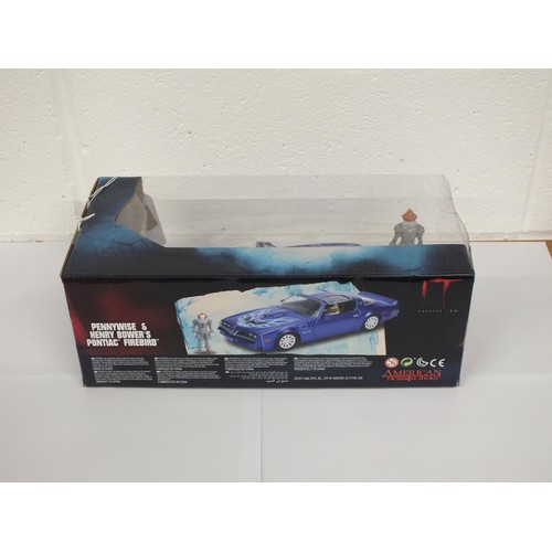 17 - Jada Toys IT Pennywise & Henry Bower's Pontiac Firebird  1:24 Scale - Boxed as New