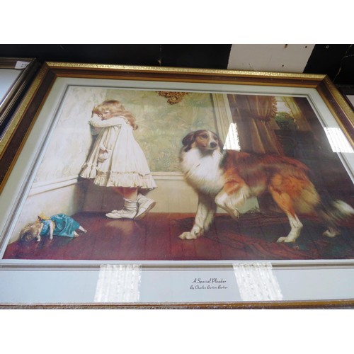 276 - SEVEN VARIOUS SIZE PICTURES INCLUDES A SPECIAL PLEADER BY 