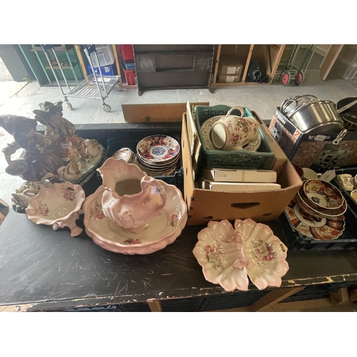 606 - LARGE JOBLOT OF MIXED ITEMS INCLUDING- ceramics, cs’s, dvd’s, Meccano