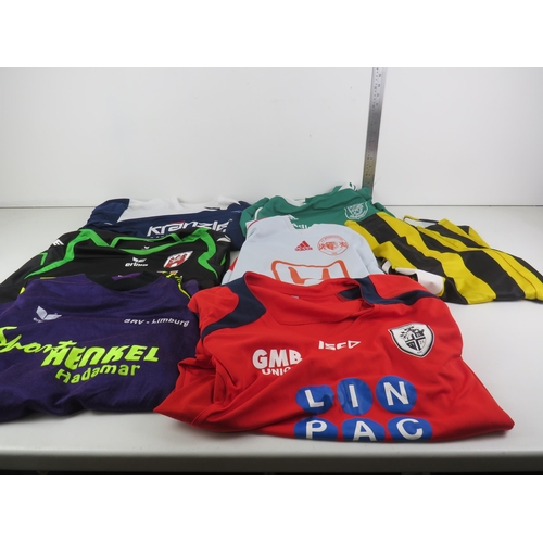 110 - COLLECTION OF OLD FOOTBALL SHIRTS