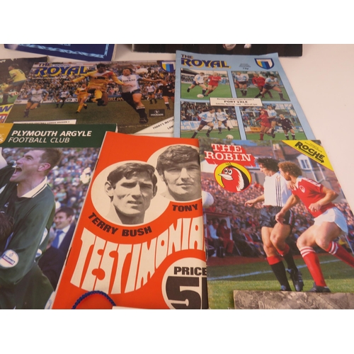 109 - OLD FOOTBALL PROGRAMMES