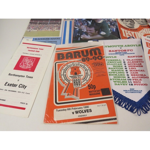 109 - OLD FOOTBALL PROGRAMMES