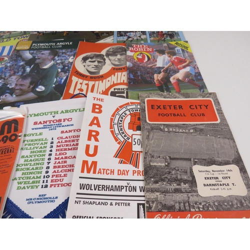 109 - OLD FOOTBALL PROGRAMMES