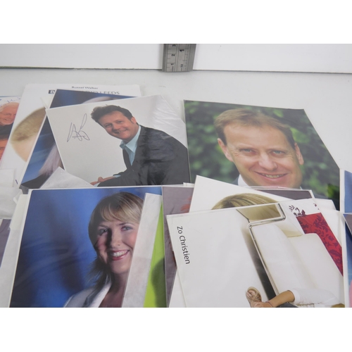 116 - 50+ JOBLOT TV PERSONALITIES AUTOGRAPHS