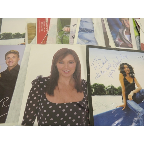 116 - 50+ JOBLOT TV PERSONALITIES AUTOGRAPHS