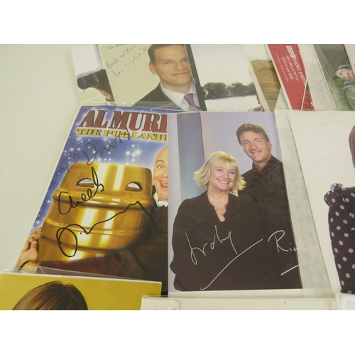 116 - 50+ JOBLOT TV PERSONALITIES AUTOGRAPHS