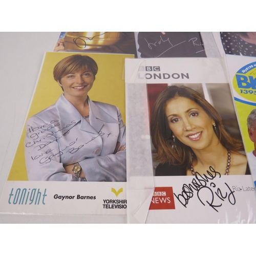 116 - 50+ JOBLOT TV PERSONALITIES AUTOGRAPHS