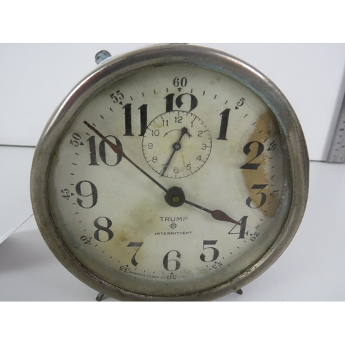 119 - ANTIQUE USA TRUMP CLOCK