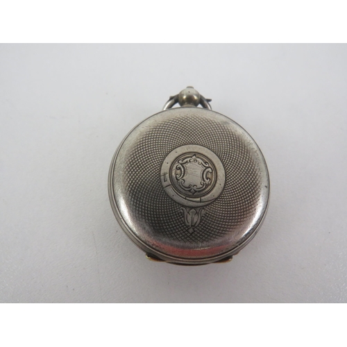 120 - FATTORINI SILVER POCKETWATCH