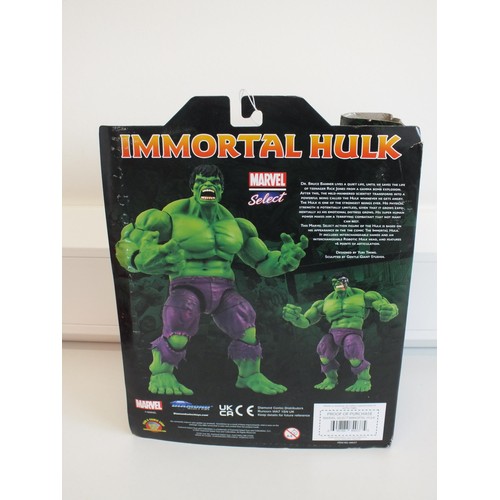 49 - MARVEL SELECT IMMORTAL HULK SPECIAL COLLECTOR EDITION ACTION FIGURE - AS NEW