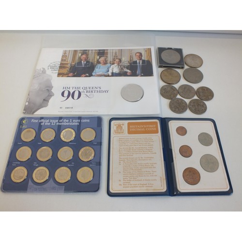 68 - BAG OF COINS AND COIN SETS