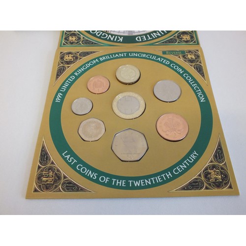 79 - TWO COIN SETS INCLUDING BRILLIANT UNCIRCULATED 1999 SET