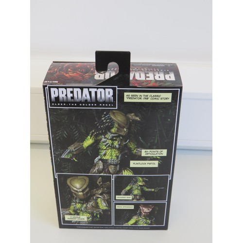 11 - NECA Predator Elder Golden Angel Ultimate Edition Action Figure - Boxed as New