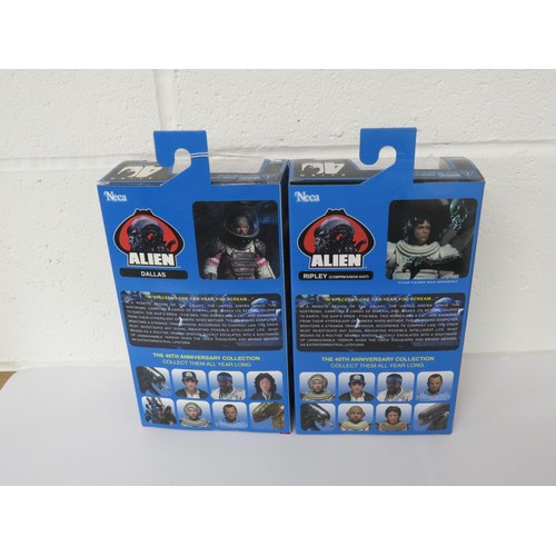 25 - 2 x NECA ALIEN FIGURES - DALLAS & RIPLEY