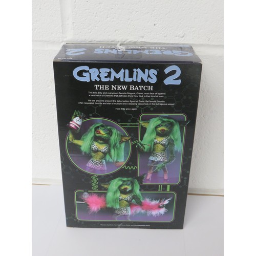 45 - NECA GREMLINS ULTIMATE GRETA FIGURE - BOXED AS NEW