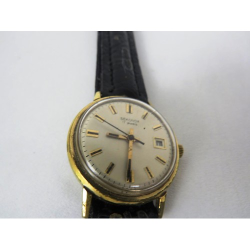 154 - VINTAGE TIMEX AND SEKONDA DATE WATCHES