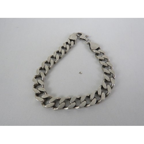 399 - 925 STERLING SILVER CURB 8