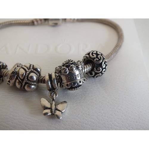 232 - GENUINE SILVER PANDORA 7.5