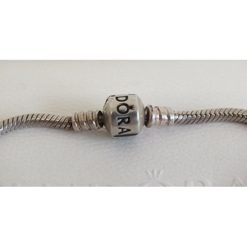 232 - GENUINE SILVER PANDORA 7.5