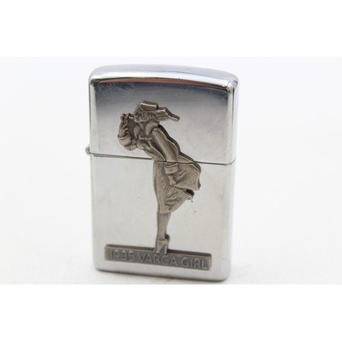 Collectable 1993 '1935 The Varga Girl' Pin Up ZIPPO Cigarette