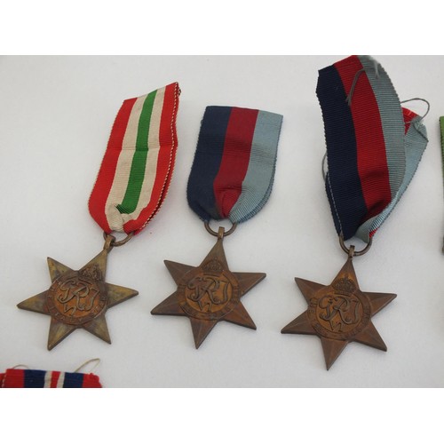 397 - SELECTION OF MEDAL AND COINS INCLUDES WWI MEDAL NAMED- PTE.I.WILKINSON K.O.Y.L.I