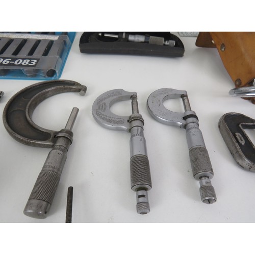 366 - SELECTION OF MICROMETERS AND OTHER TOOLS