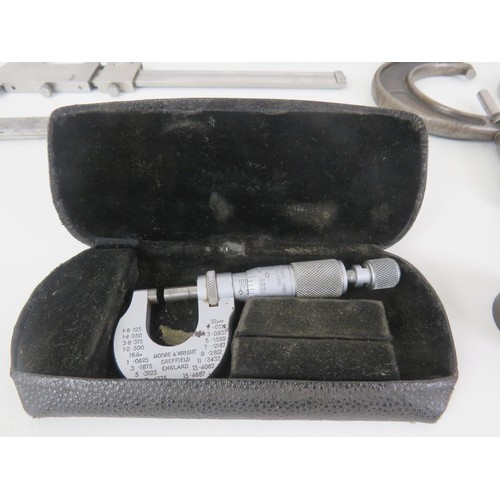 366 - SELECTION OF MICROMETERS AND OTHER TOOLS