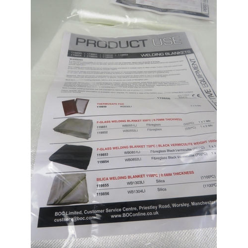 573 - 2 x WELDING BLANKETS, PROTECTIVE EQUIPMENT