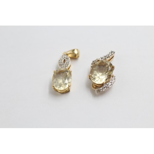 17 - 9ct Gold Opal Triplet Single Stone Ring (1.2g)- Size N