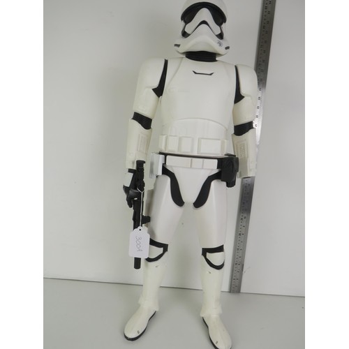 129 - STAR WARS STORM TROOPER ACTION FIGURE- 30