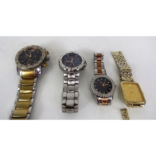 103 - 10 ASSORTED MENS & LADIES WATCHES