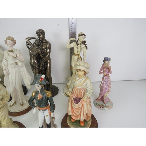 304 - 10 ASSORTED ORNAMENTS INCLUDES PEGASUS HORSE