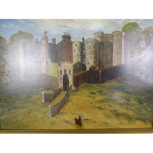 125 - 5 x TOM ELLIS PAINTINGS OF WAKEFIELD