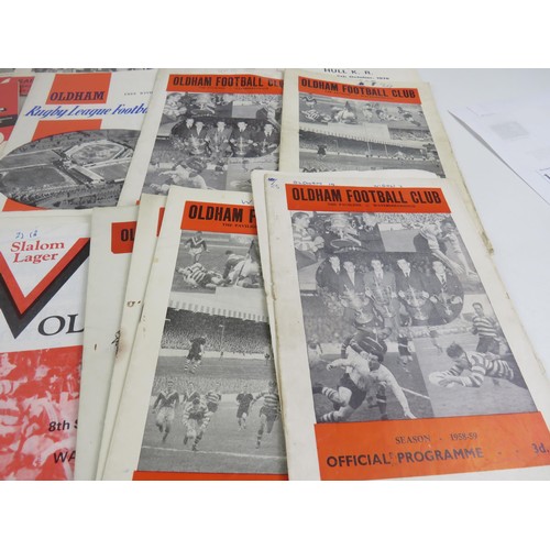 131 - 50 x OLD RUGBY LEAGUE PROGRAMMES