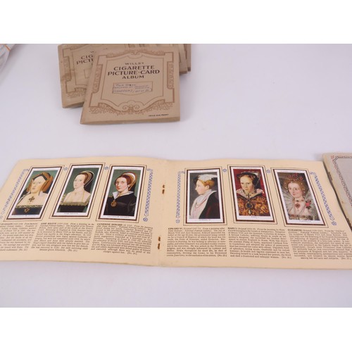 135 - 7 x ALBUMS OF CIGARETTE CARDS, FILM STARS, RADIO CELEBS, DOGS