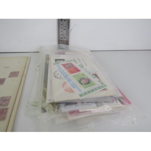 307 - LOOSE STAMPS,ALBUMS, PHQ CARDS, COVERS AND COMMEMORATIVES