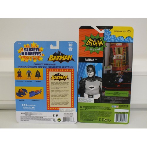 11 - 2 x DC BATMAN FIGURES - AS NEW