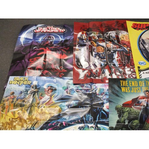 24 - 10 x ASSORTED MARVEL POSTERS