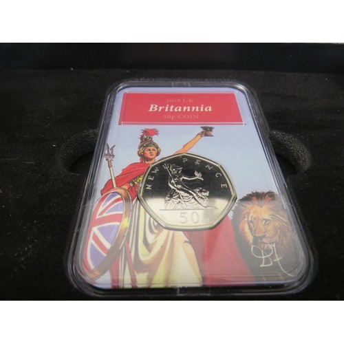 202 - THE BRITTANIA COLLECTABLE 50p CAPSULE EDITION