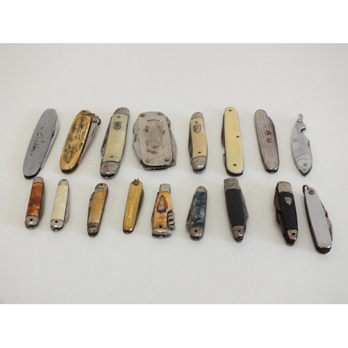 68 - 25x ASSORTED POCKET PENKNIVES