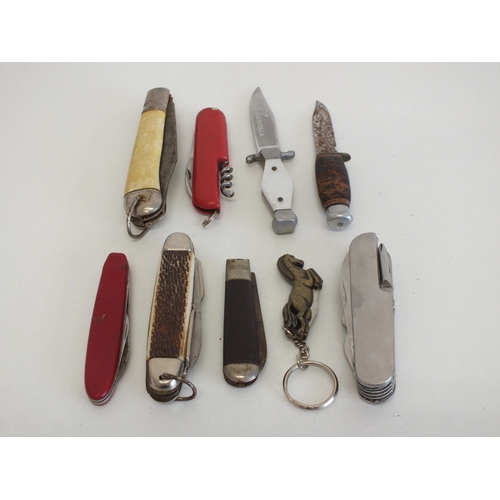 70 - 9x ASSORTED POCKET PENKNIVES