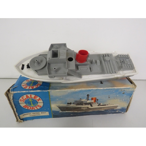 194 - BABY BULLDOZER AND SCALELEX PATROL BOAT