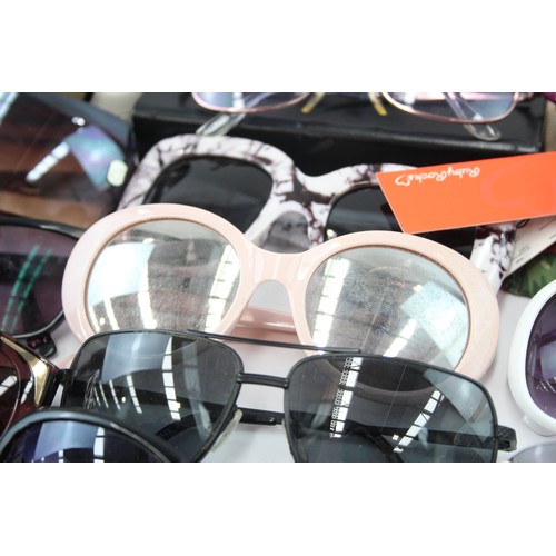 405 - 50 x Assorted SUNGLASSES Inc Givenchy, Versus Versace, French Connection etc