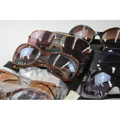 411 - 50 x Assorted SUNGLASSES Inc Carolina Herrera, Katherine Hamnett, D&G etc